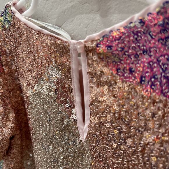 H&M Sequins Short Sleeve Shirt - Picture 8 of 8